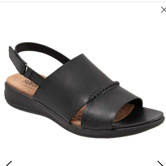 SoftWalk Shoes - Soft Walk Tulare Black Sandals -10